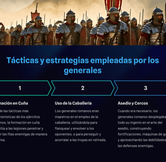 tacticas y estrategias de los generales