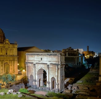 arco triunfal de septimio severo