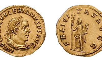 aureo del emperador Valeriano