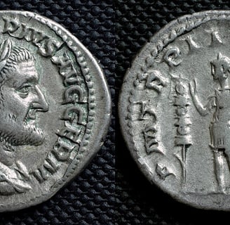 denario de maximino el tracio