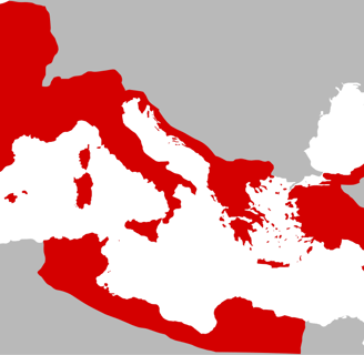 MAPA DEL TERRITORIO DE LA REPUBLIC ROMANA