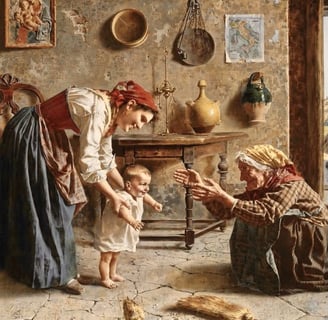Pintura de Eugenio Zampighi