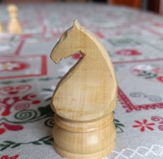 Le cavalier - buis