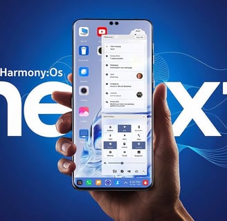 a person holding a phone with the text next to it