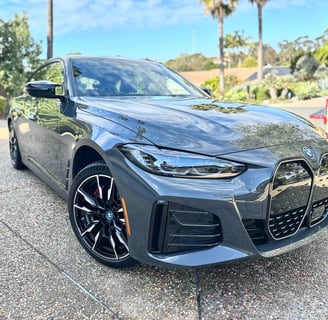 Ceramic coated car