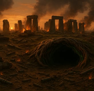 Stonehenge en ruinas