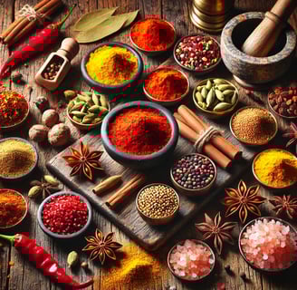 spices grown in mountain, hills and plains of Nepal