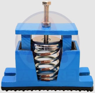 Seismic isolators designed to minimize building vibrations and structural damage.
