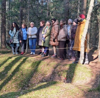 women in the forest