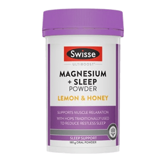 Swisse Ultiboost Sleep with Magnesium and Valerian - Helps Relieve Nervous Tension & Assists Natural