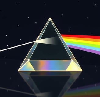 Image of a prism generated by Flux.1-dev