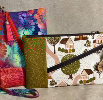 colorful small purses