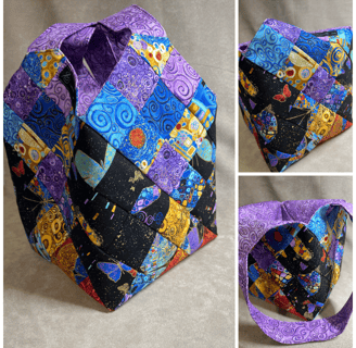 colorful market tote