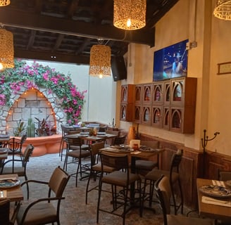 luces de restaurante