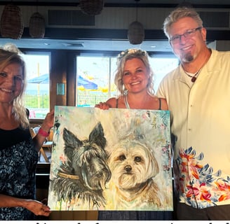 Pet Portrait Testimonial | Dog Portrait