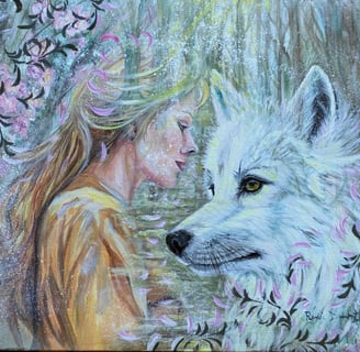 abstract realism animal art