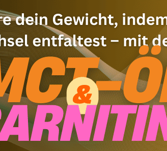 Reduziere dein Gewicht, Stoffwechsel entfalten – mit der Kraft von MCT-Öl und Carnitin