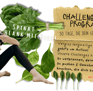 Spinat - schlank mit Biss - Abnehm Challenges