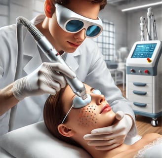Eliminación de Secuelas de Acné con Laser CO2 Fraccionado