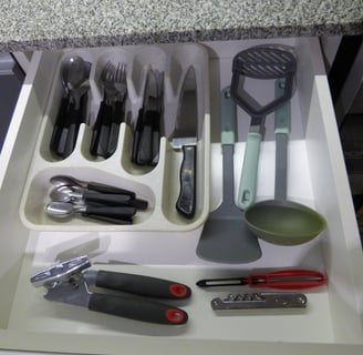 Cubiertos y accesorios de cocina