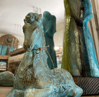Escultura de ziña