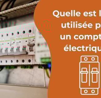 Unité utilisée compteur électrique