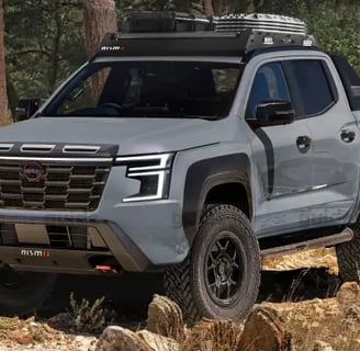 Nissan Frontier NISMO render. (fonte: Thanos Pappas)