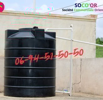 Citerne plastique Maroc 
