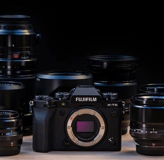 Matériel photo Fujifilm pour photographie de mariage
