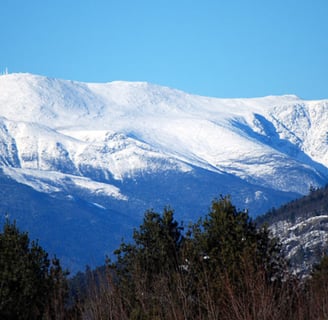 The White Mountains in New Hampshire