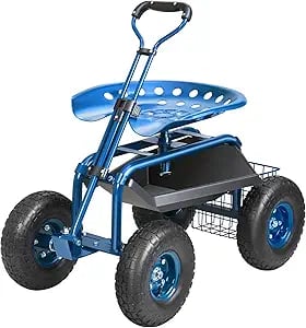 VEVOR Rolling Garden Seat with Wheels