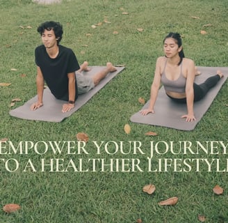 Woman practicing yoga as part of a healthy lifestyle routine