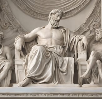 Stoic philosophers talking