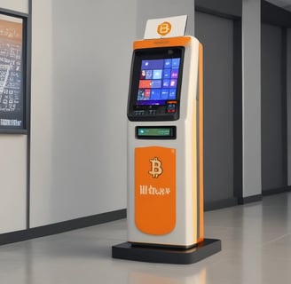 A gold Bitcoin coin resting on a digital display of financial market data, showcasing various stock tickers, charts, and numerical indicators.