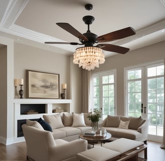 A television screen displays a smart TV interface with multiple app icons arranged in rows. Options such as Settings, Sources, Home, Search, and TV are listed on the left side. Some recognizable app icons include Netflix, Prime Video, BBC iPlayer, ITV Hub, All 4, My5, YouTube, and TikTok. The time and date are shown in the top right corner.