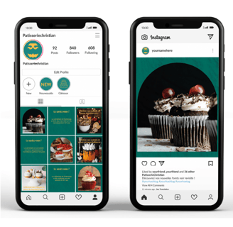 Instagram profile
