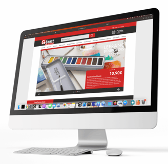 web site for the "geant des beaux arts"