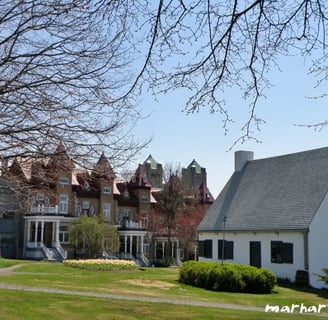 Beauport, maison victorienne, arbre. maison