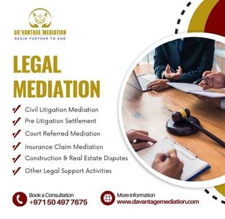 Legal Clarity Without the Courtroom: Why Choose Legal Mediation with Da’vantage Mediation