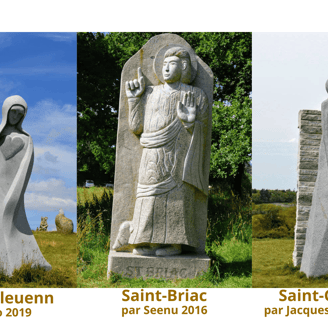3 Sculptures de la Vallée des Saints