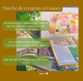 Photo du stand de Xirkys au Marché de créateurs à Vannes