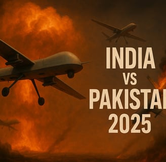 India-Pakistan Drone War 2025