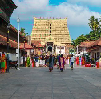 The Padmanabhaswamy Temple’s secret chambers in Kerala
