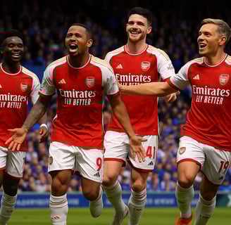 Arsenal Pesta Gol di Markas Ipswich! Menang Telak 4-0 tanpa Ampun