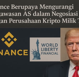 Binance Negosiasi dengan Perusahaan Kripto Milik Keluarga Trump: Upaya Kurangi Tekanan Pengawasan AS