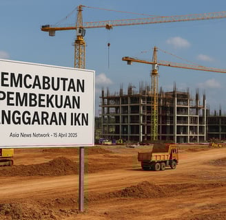 Pemerintah Cabut Pembekuan Anggaran IKN, Proyek Strategis Nasional Kembali Bergeliat