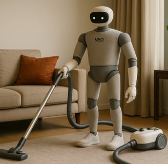 NEO Gamma: Robot Pelayan Canggih yang Siap Mengubah Kehidupan Rumah Tangga di Masa Depan