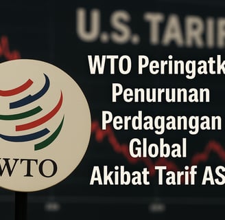 WTO Peringatkan Penurunan Perdagangan Global Akibat Tarif AS