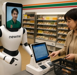 7-Eleven Jepang Hadirkan Robot Avatar "newme" di Expo Osaka 2025: Solusi Masa Depan untuk Ritel dan Kekurangan Tenaga Kerja