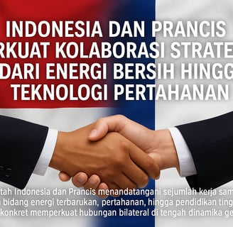 Indonesia dan Prancis Perkuat Kolaborasi Strategis | NuntiaNews